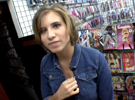 The video store sexcapade face shoot
